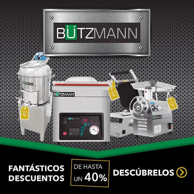 DESCUENTOS hasta 40% en máquinas de alimentación Bützmann